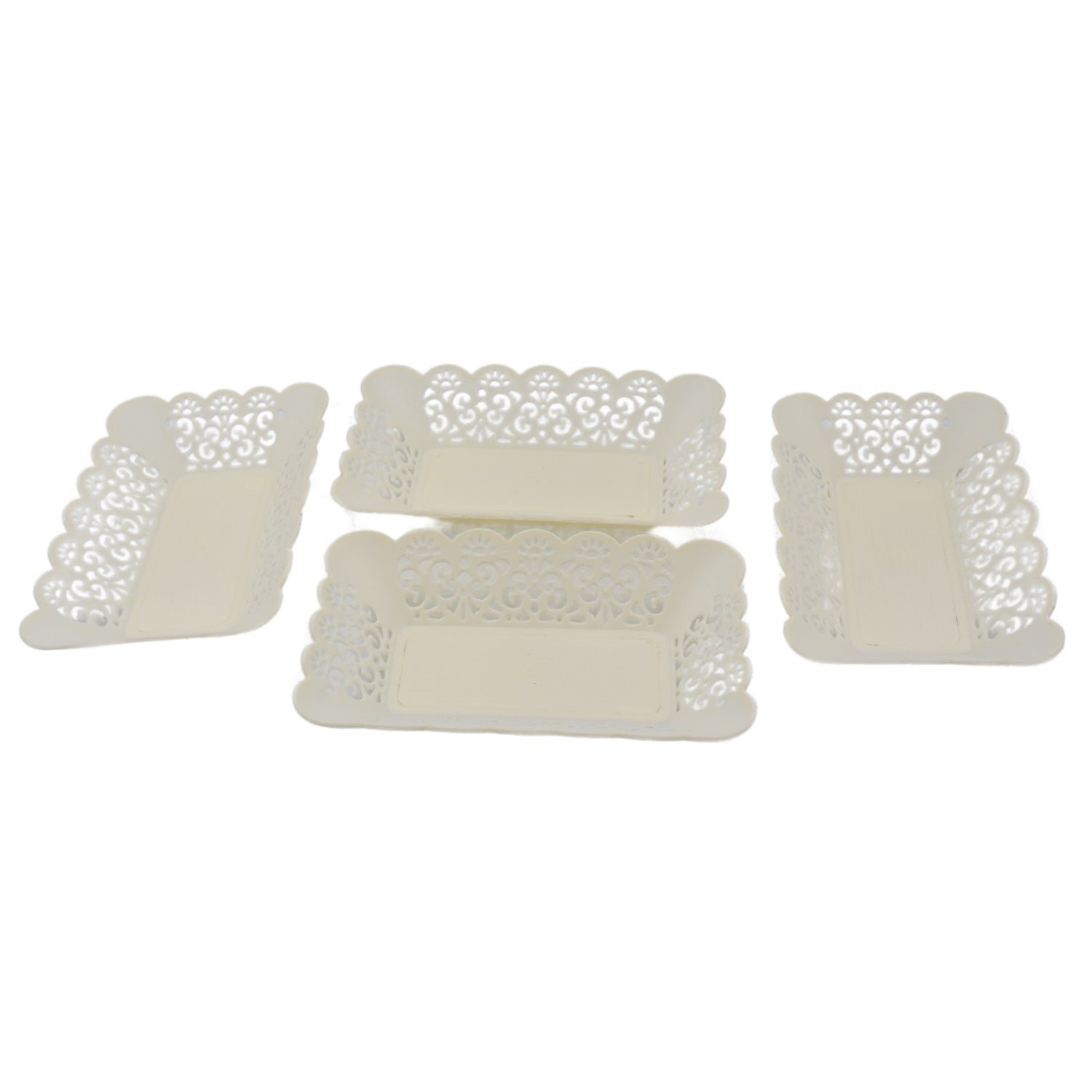 Rectangle Plastic Dinner Plate Snacks / Breakfast, Restaurant Serving Trays Home School Coffee Hotel Kitchen Office (8 Pcs Set) Rectangle Plastic Dinner Plate Snacks / Breakfast, Restaurant Serving Trays Home School Coffee Hotel Kitchen Office (8 Pcs Set)